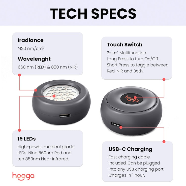 Hooga Red Light Therapy Dot