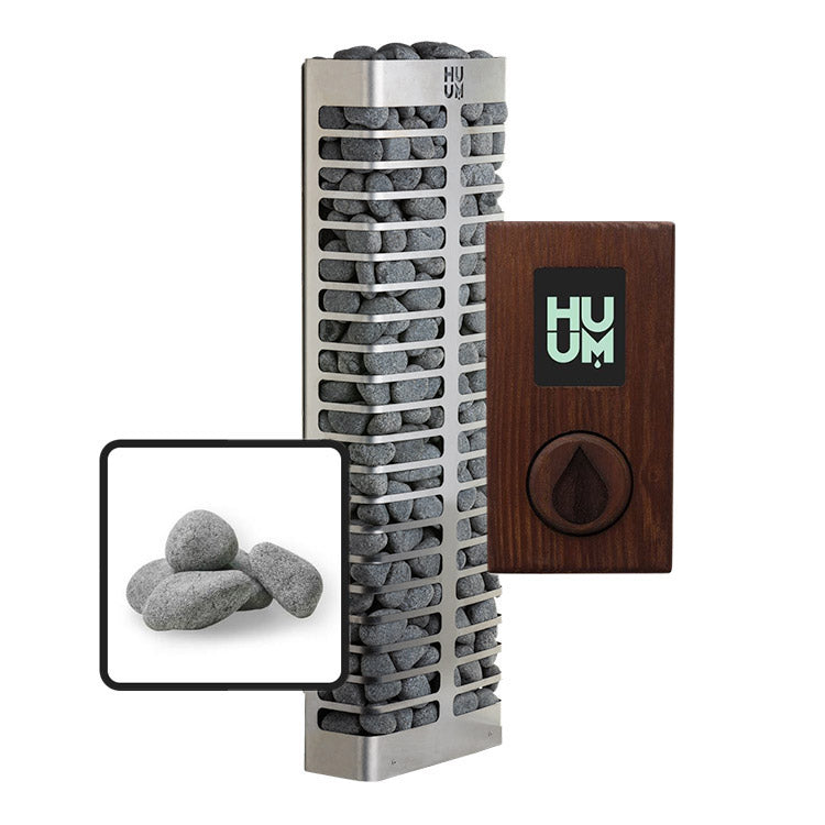 HUUM STEEL Mini 3.5kW Electric Sauna Heater Package