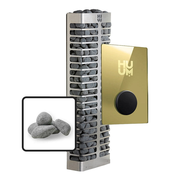 HUUM STEEL Mini 3.5kW Electric Sauna Heater Package