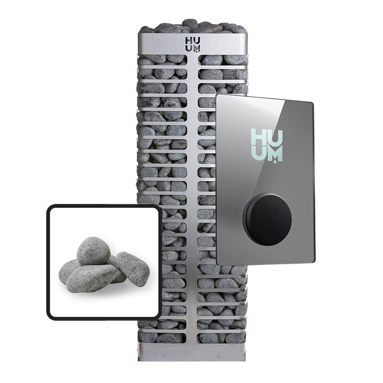 HUUM STEEL Electric Sauna Heater Package