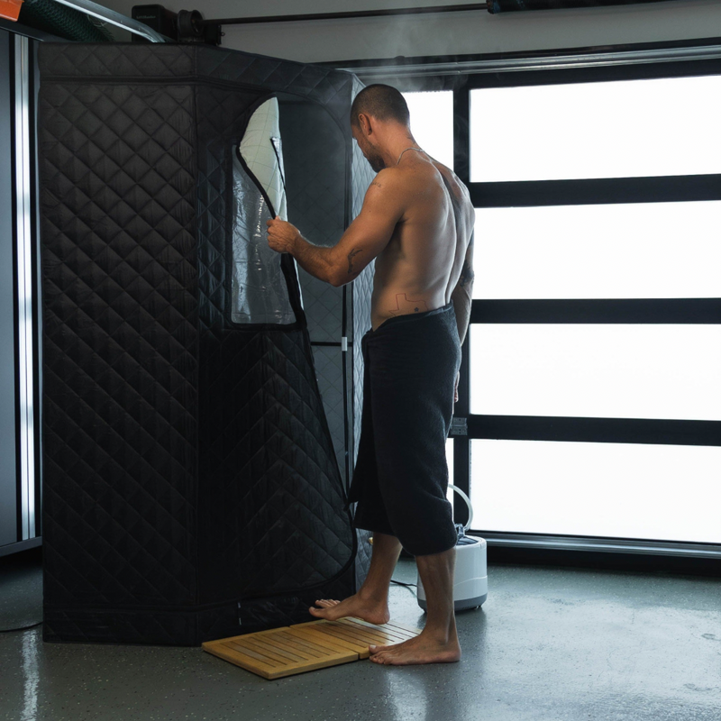 SaunaBox® Bamboo Foldable Sauna Mat