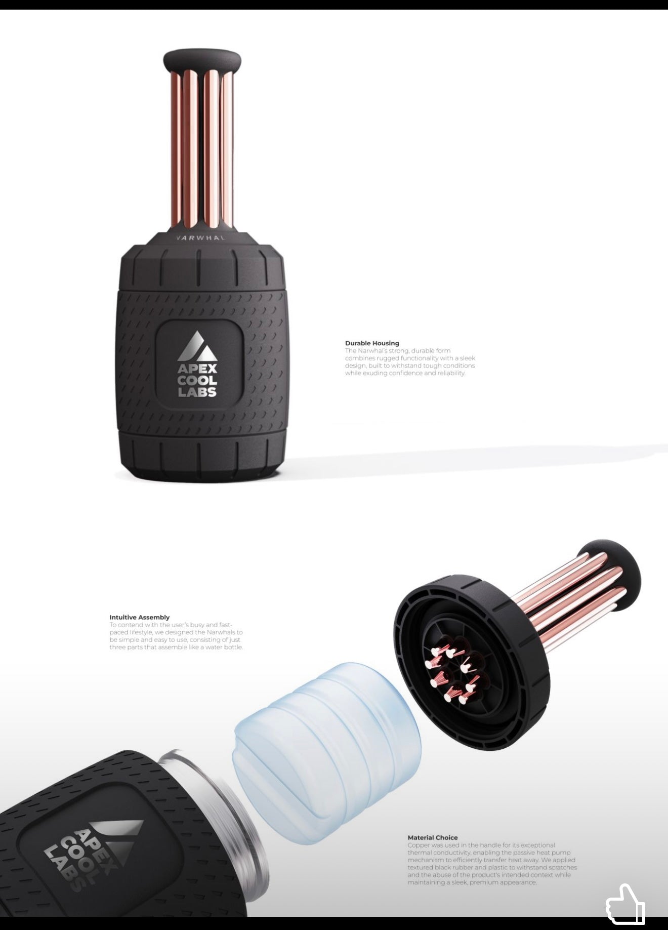 Apex Cool Labs Palm Cooling Next Gen Narwhals — Recovery For Athletes