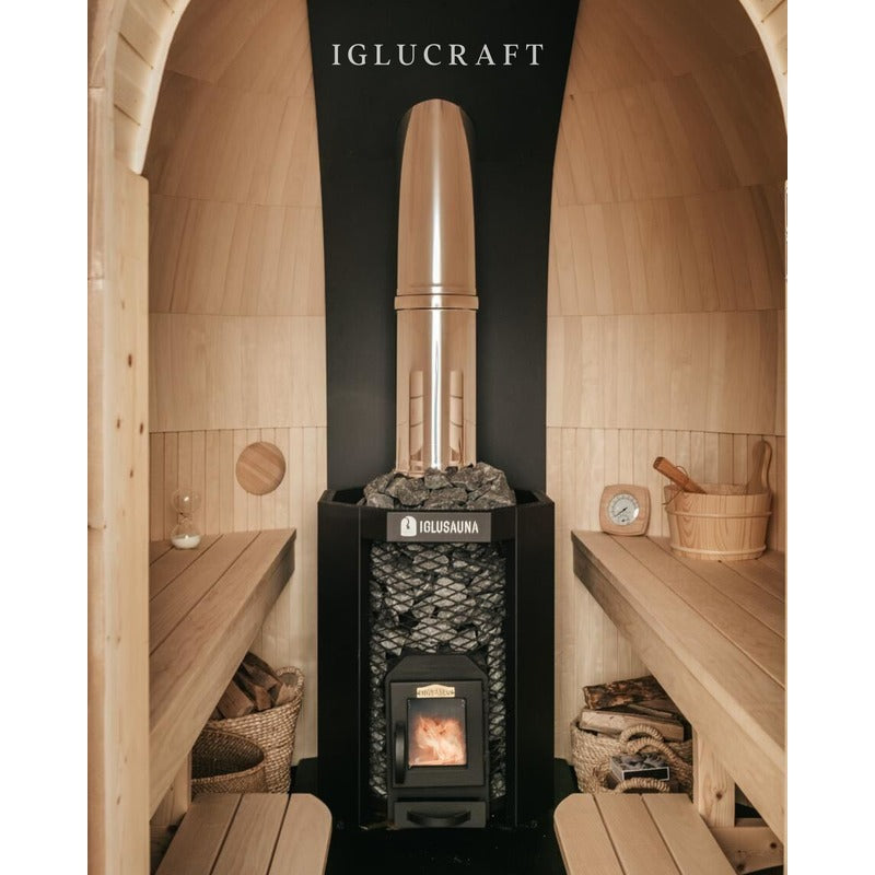 Iglucraft 4-Person Single Room Iglusauna