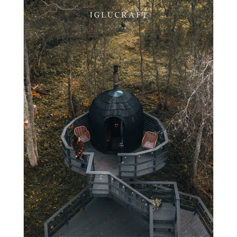 Iglucraft 4-Person Single Room Iglusauna