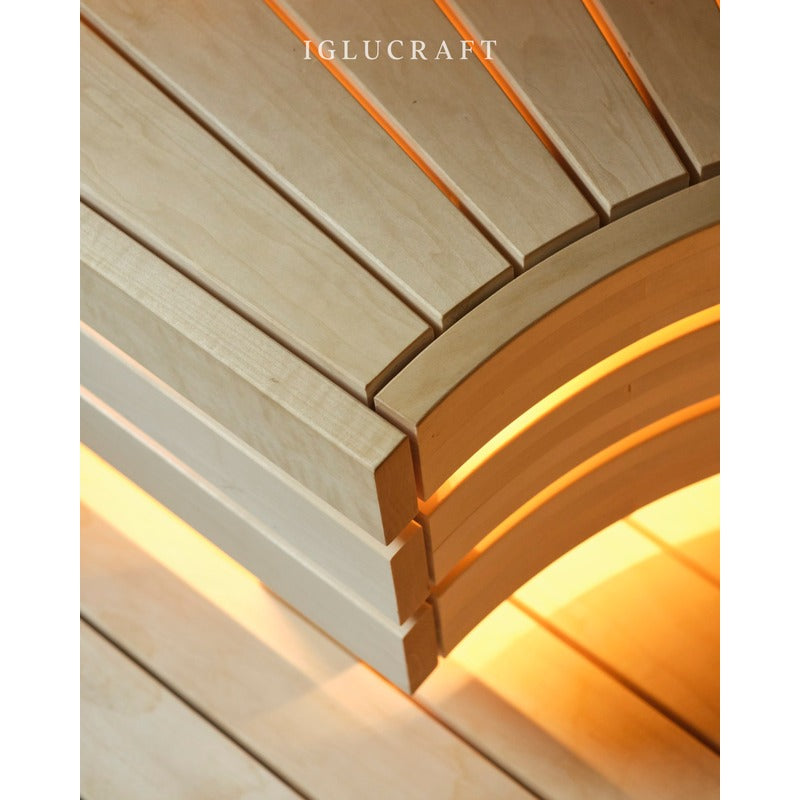 Iglucraft 6-Person Triple Room Iglusauna