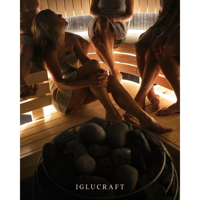 Iglucraft 6-Person Triple Room Iglusauna