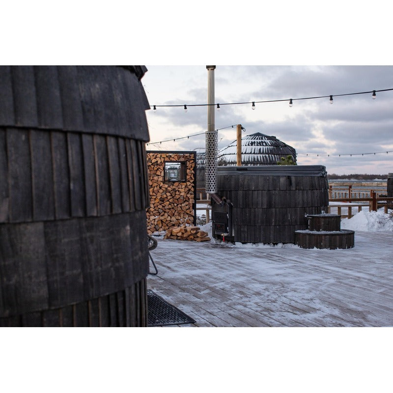 Iglucraft Wood-Burning Hot Tub