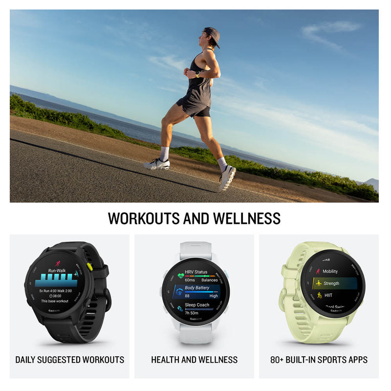 Garmin Forerunner 70 Entry-Level GPS Running Smartwatch