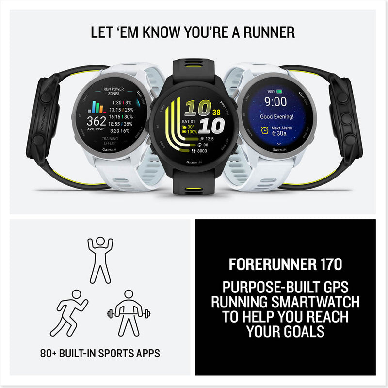 Garmin Forerunner 170 GPS Running Smartwatch