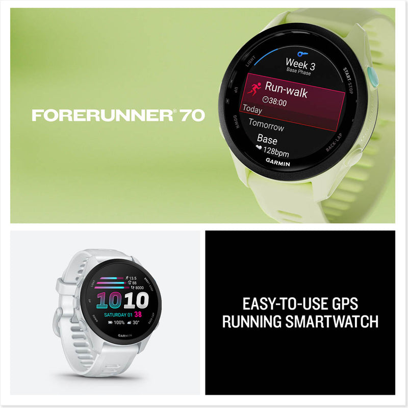 Garmin Forerunner 70 Entry-Level GPS Running Smartwatch