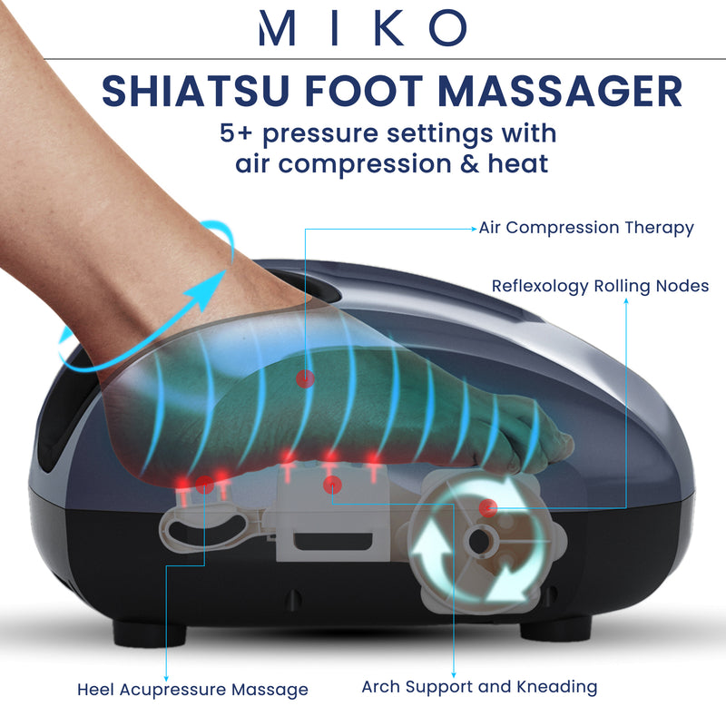 MIKO YOISHO Shiatsu Foot Massager Recovery For Athletes MIKO YOISHO Shiatsu Foot Massager Recovery For Athletes