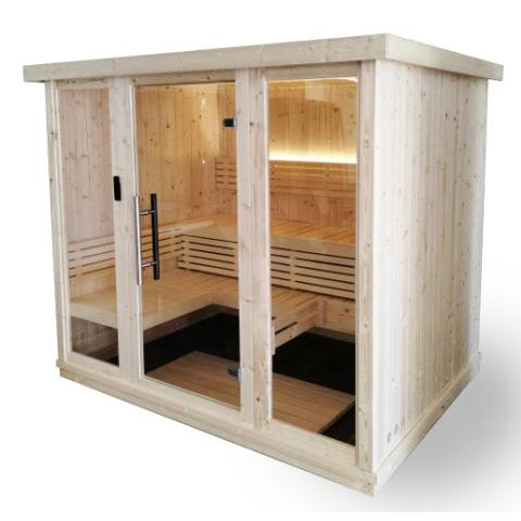 SaunaLife 4-6-Person X7 Traditional Indoor Sauna