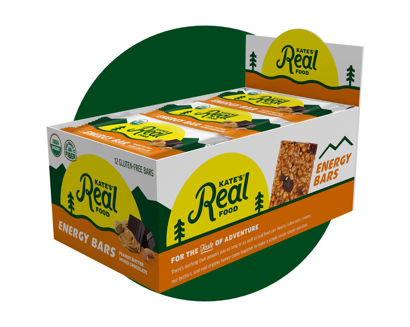 Kate's Real Food Peanut Butter Milk Chocolate Energy Bar