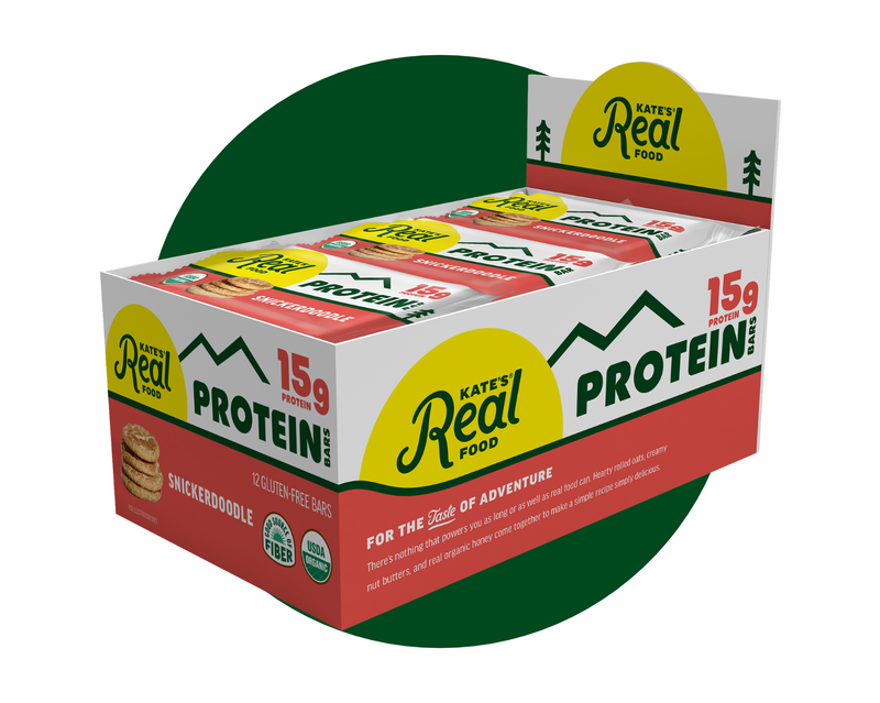 Kate's Real Food Snickerdoodle Protein Bar