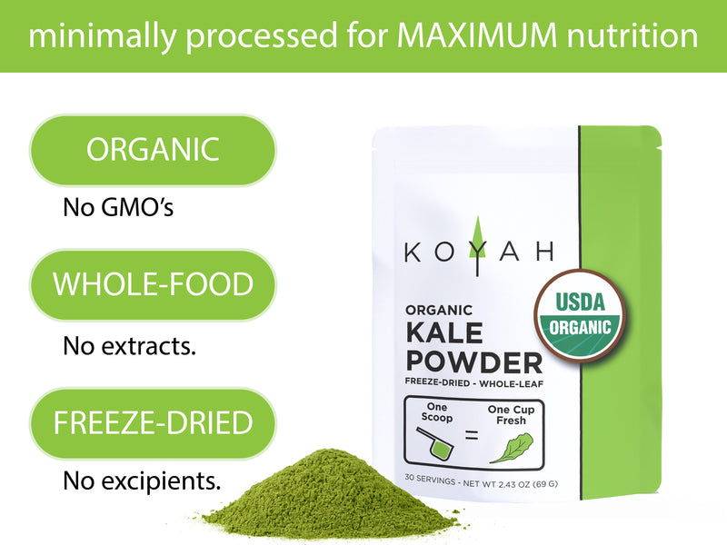 KOYAH Organic Kale Powder