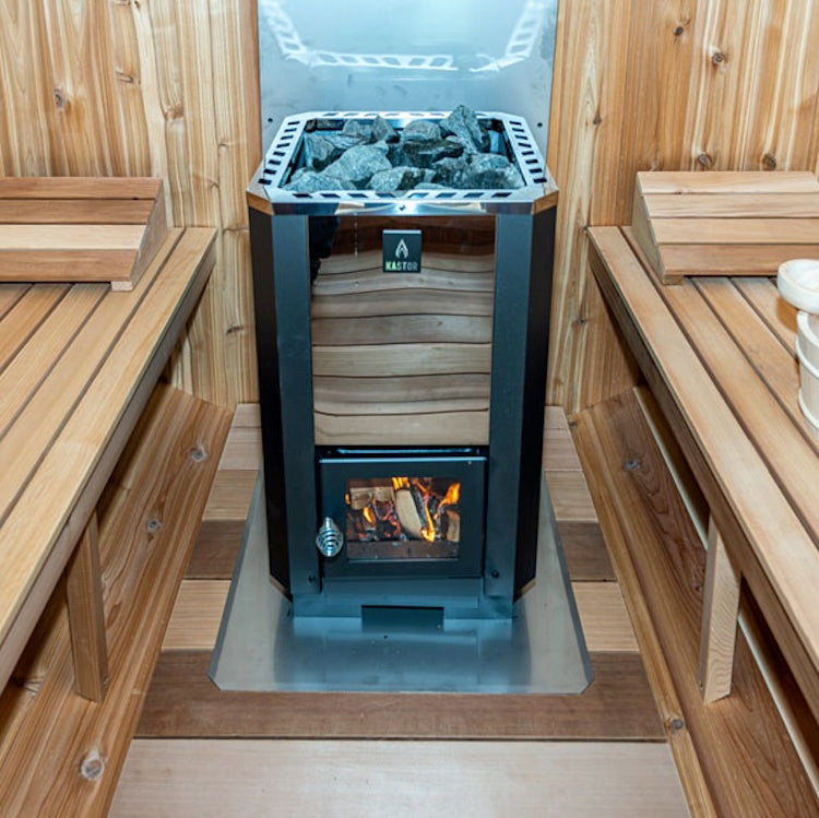 Karhu Wood Burning Sauna Heater with Rocks