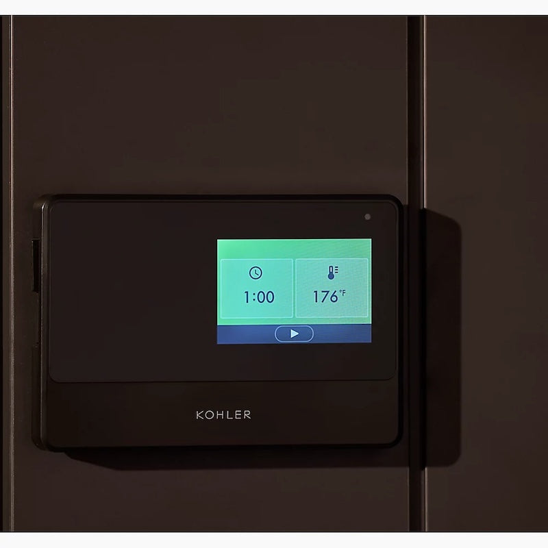 Kohler C1 Indoor Graphite Grey Sauna Kit