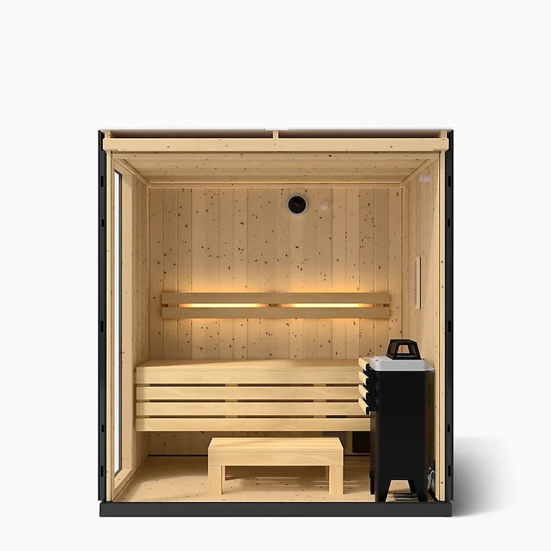 Kohler C1 Indoor Graphite Grey Sauna Kit