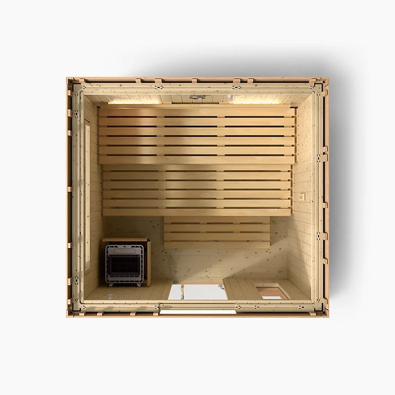 Kohler C2 Outdoor Douglas Fir Sauna Kit