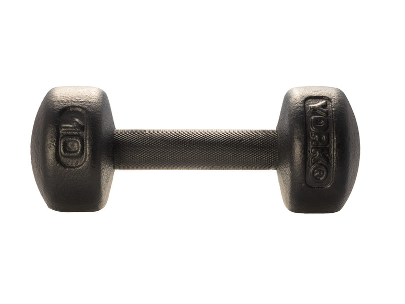 5-50lb Legacy Solid Round Dumbbell Set