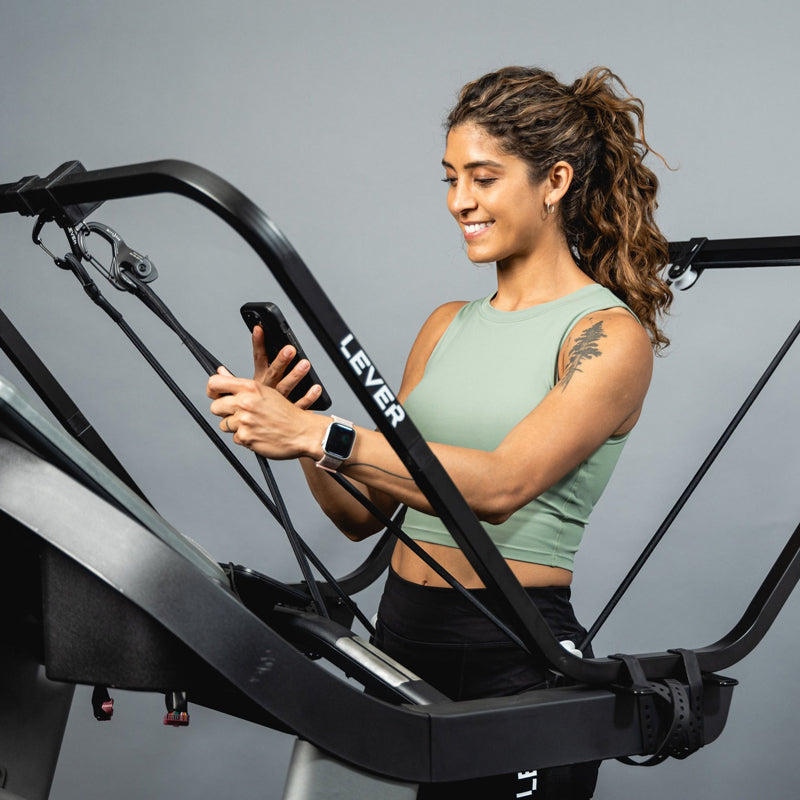 LEVER UP Treadmill System + Scale