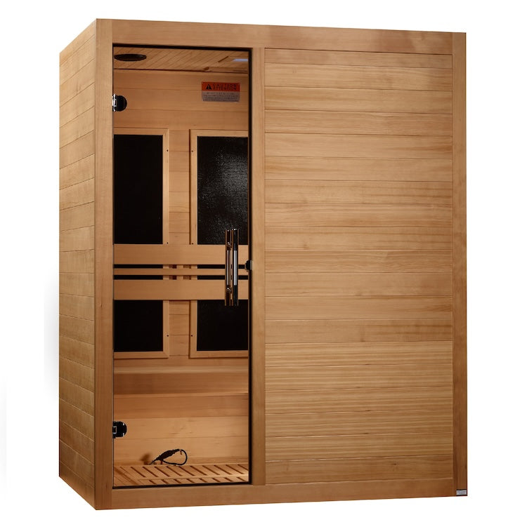 Maxxus S-Line Yoga 3-Person Ultra Low EMF FAR Infrared Sauna