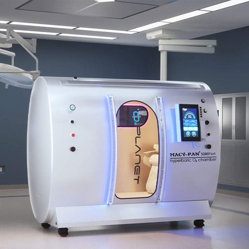 Macy-Pan HE5000 Fort 2-3 Person Hard Shell Hyperbaric Vertical Chamber (ASME Certified)