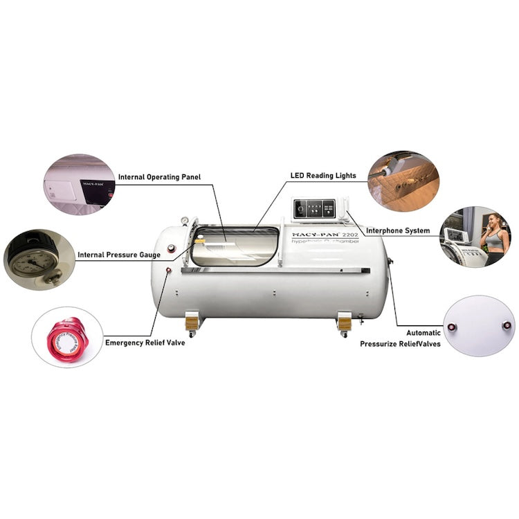 Macy-Pan HP2202 2.0 ATA Hard Shell Hyperbaric Chamber