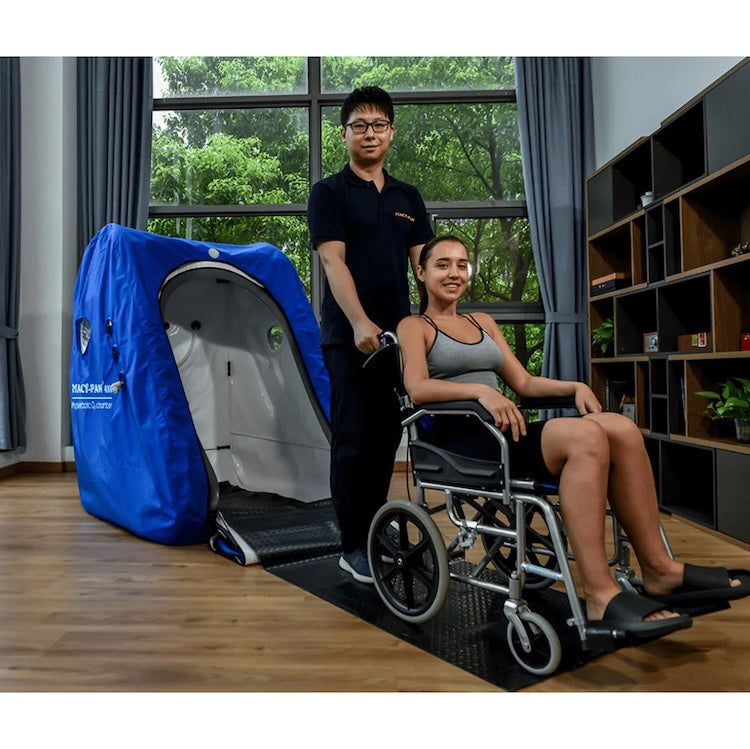 Macy-Pan MC4000 Wheelchair + Double Seated 1.3 to 1.4 ATA Hyperbaric Chamber