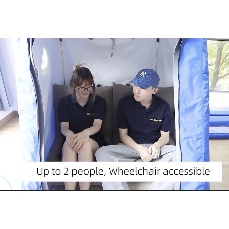 Macy-Pan MC4000 Wheelchair + Double Seated 1.3 to 1.4 ATA Hyperbaric Chamber