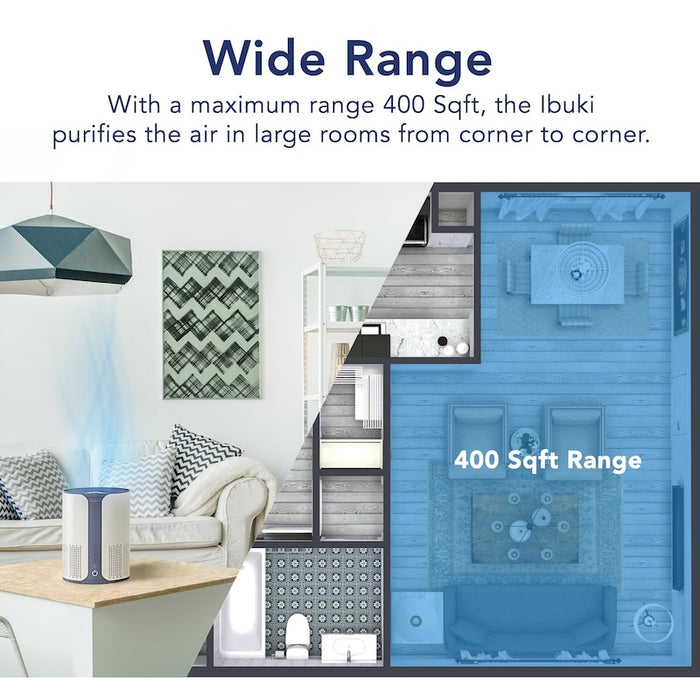 MIKO IBUKI True HEPA Compact Essential Air Purifier