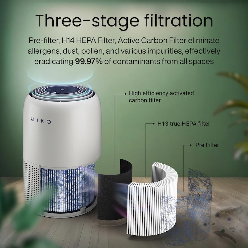 MIKO IBUKI + Smart Living Air Purifier