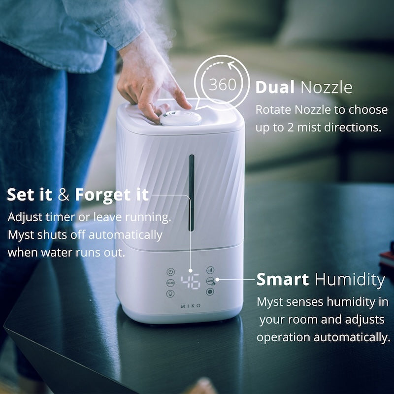 MIKO MYST Essential Ultrasonic Humidifier