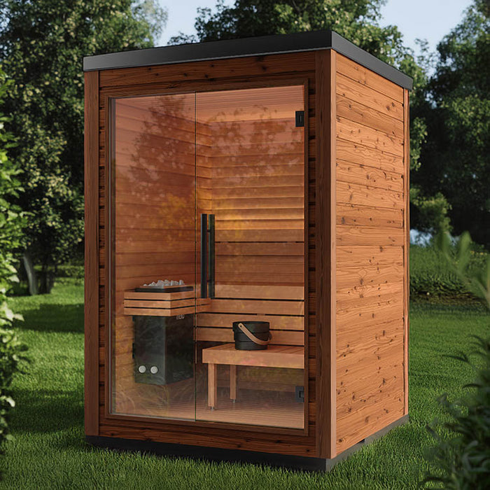 Auroom Mira 1-2 Person Outdoor Traditional Sauna