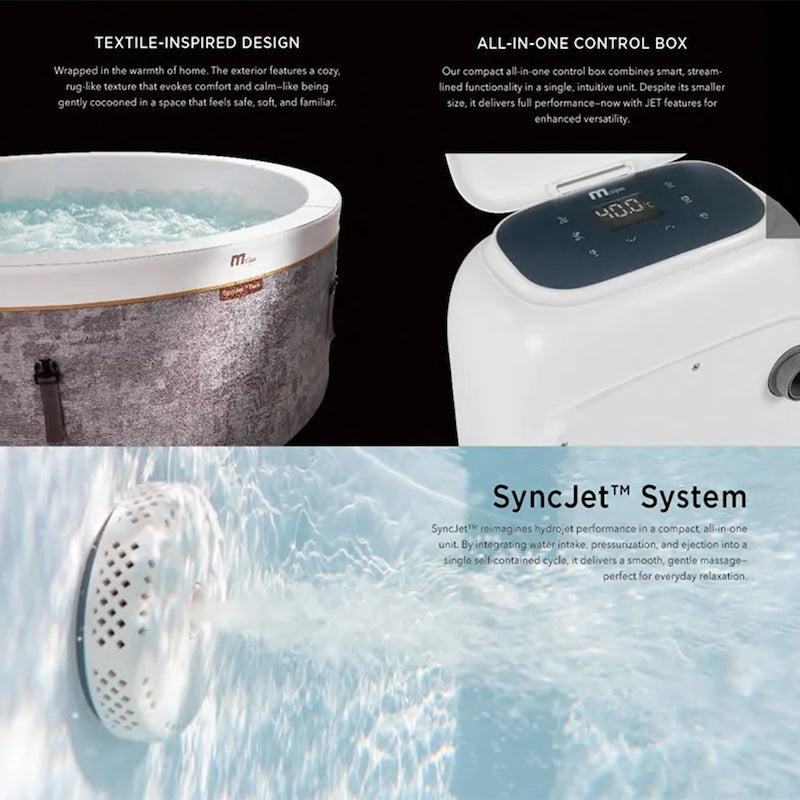 MSPA VERTO COCOON-ECO 6 Person Inflatable Hot Tub Spa