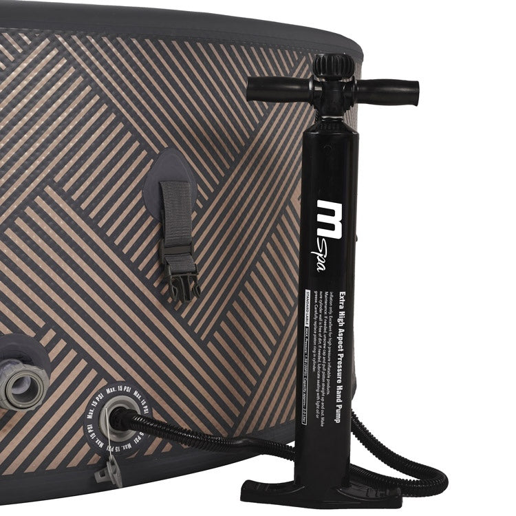 MSPA FRAME Mono Round 6 Person Inflatable Hot Tub Spa