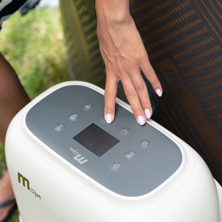 MSPA FRAME Mono Round 6 Person Inflatable Hot Tub Spa