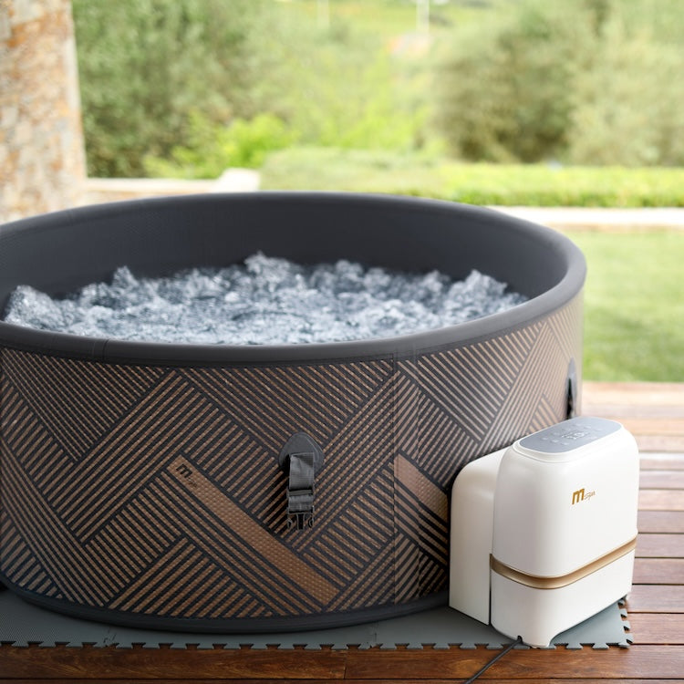 MSPA FRAME Mono Round 6 Person Inflatable Hot Tub Spa