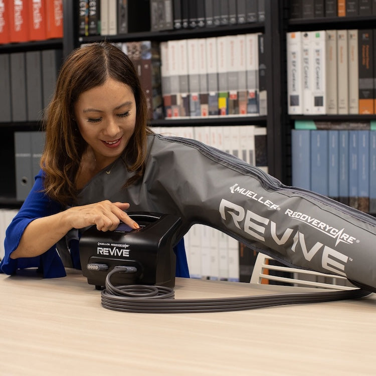 Mueller REVIVE Compression Arm Sleeve — Recovery For Athletes