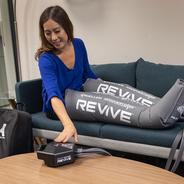 Mueller REVIVE™ Full Leg Compression Boots