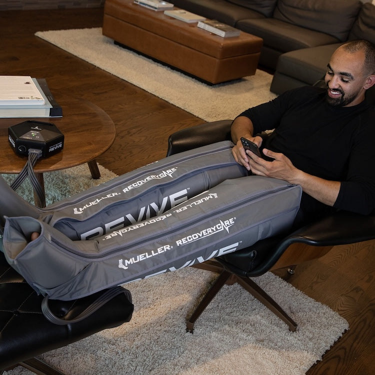 Mueller REVIVE™ Full Leg Compression Boots