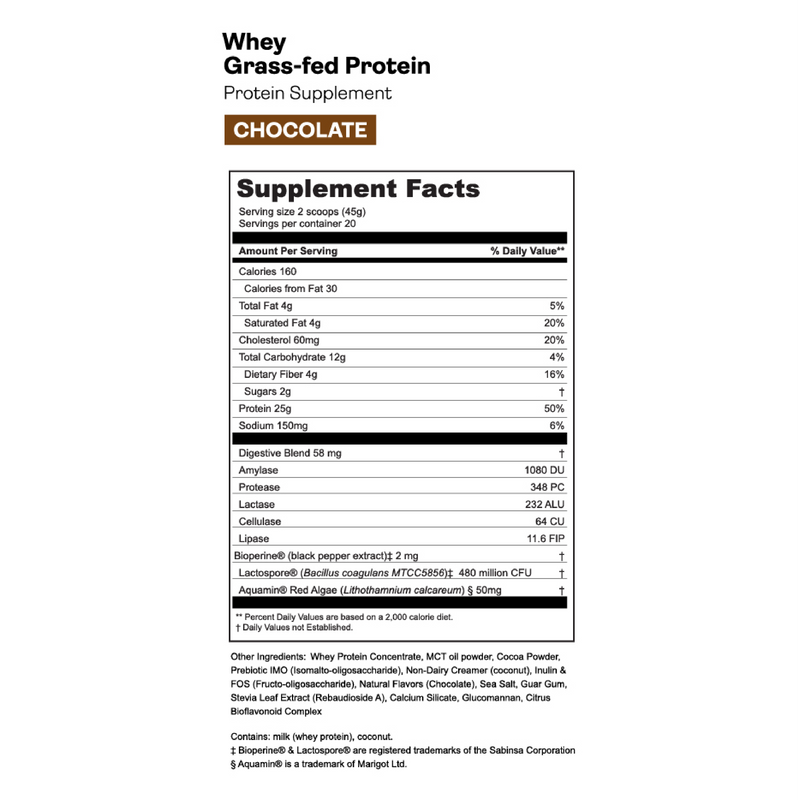 Gnarly Grass Fed Whey Protein