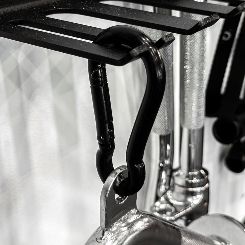 PRx Black Carabiner Pair