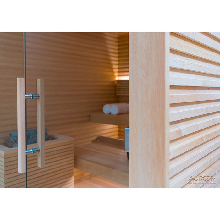 Auroom Nativa Glass 5 Person Indoor Sauna