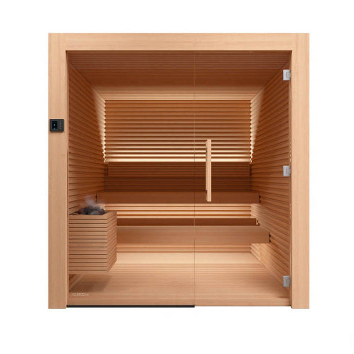 Auroom Nativa Glass 5 Person Indoor Sauna
