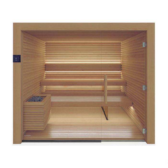 Auroom Nativa Glass 5 Person Indoor Sauna