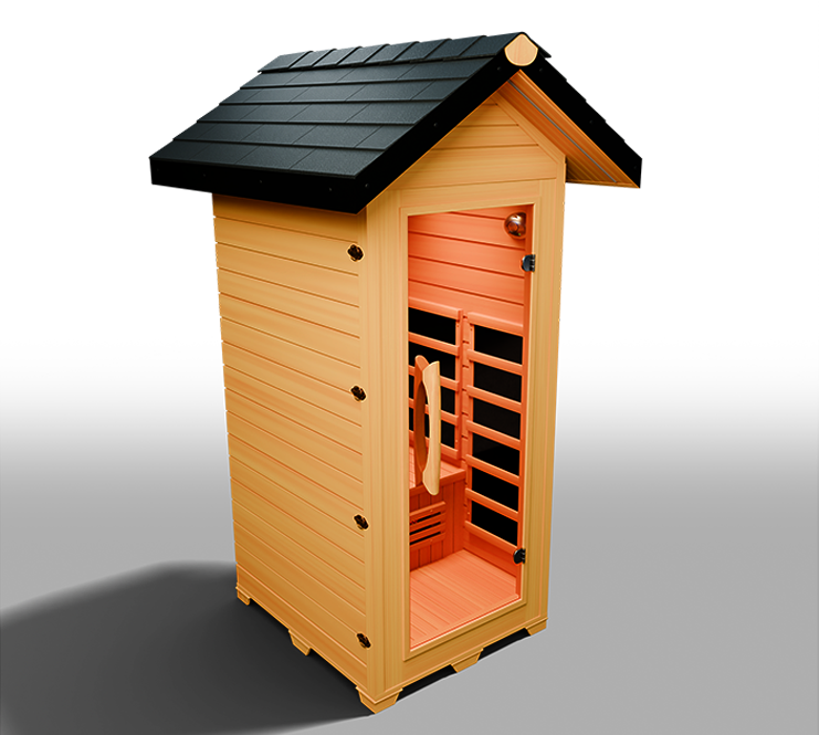 Medical Nature 4 Outdoor Infrared Sauna (1 Person)