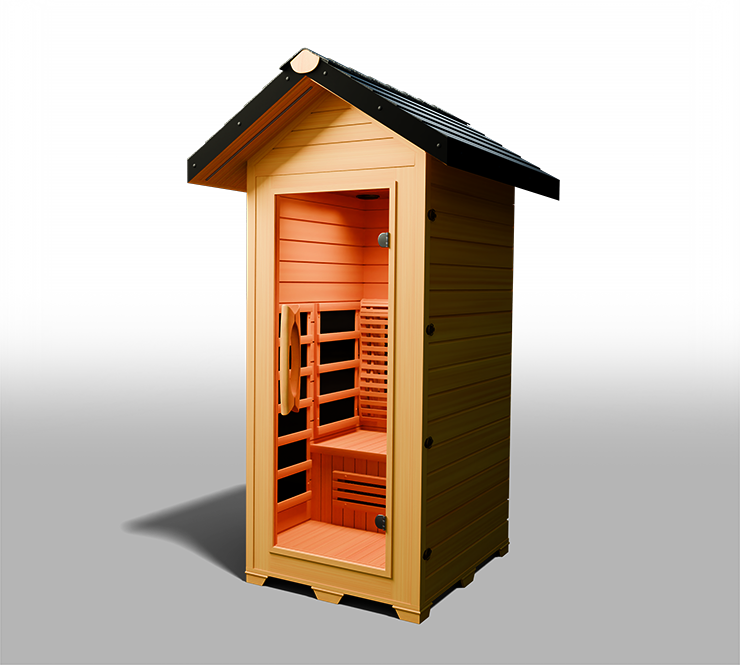 Medical Nature 4 Outdoor Infrared Sauna (1 Person)