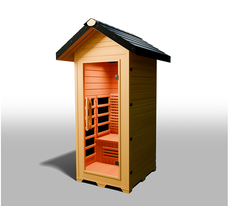 Medical Nature 4 Outdoor Infrared Sauna (1 Person)