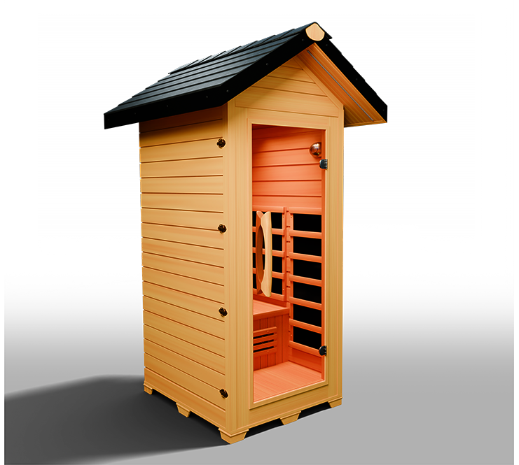 Medical Nature 4 Outdoor Infrared Sauna (1 Person)